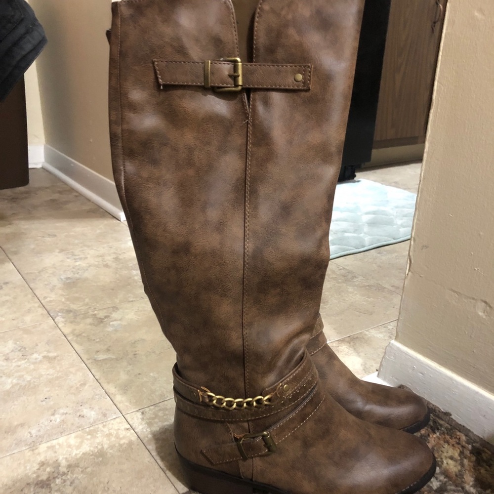 Knee high boots